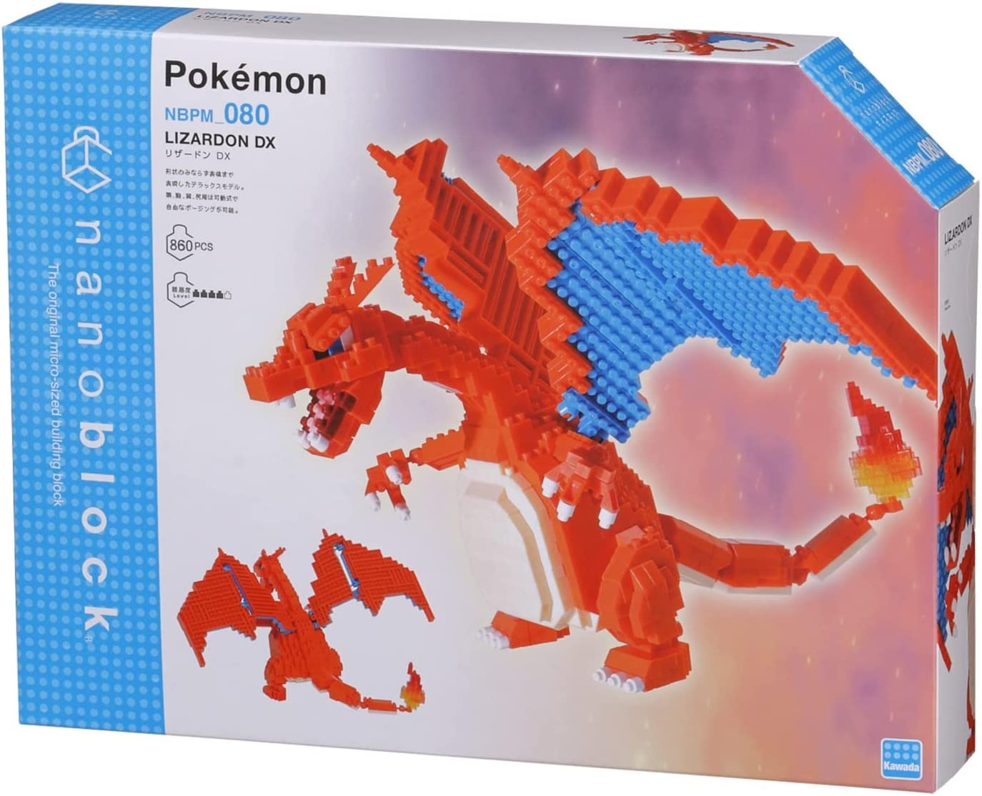 Nanoblock - Pokemon - Deluxe Charizard